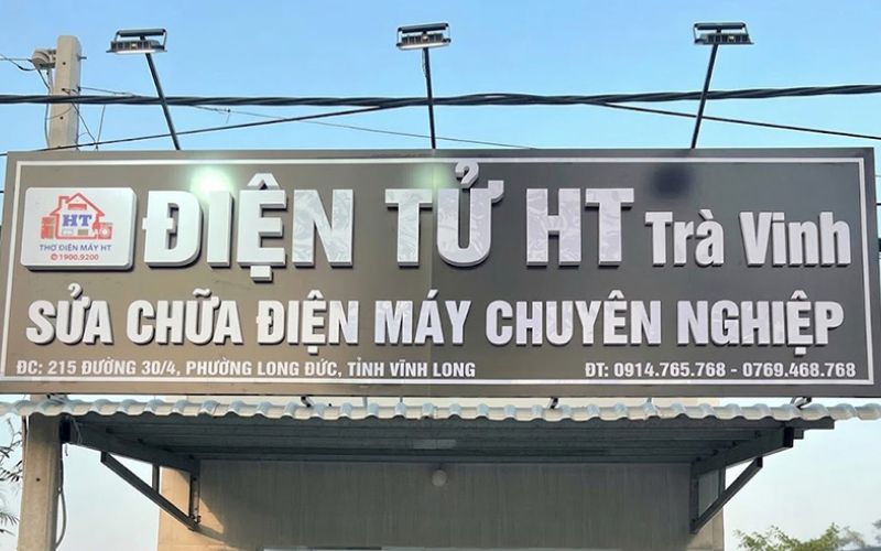 Trạm Điện Tử HT Trà Vinh tại 215 Đường 30-4, Long Đức, TP. Trà Vinh