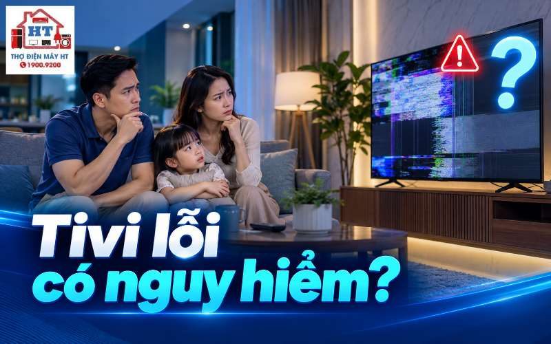 Tivi gặp sự cố: Dấu hiệu nào phải ngừng sử dụng ngay?
