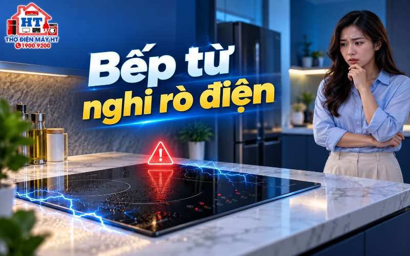 Bếp từ rò điện, bị giật: Phải làm gì ngay?