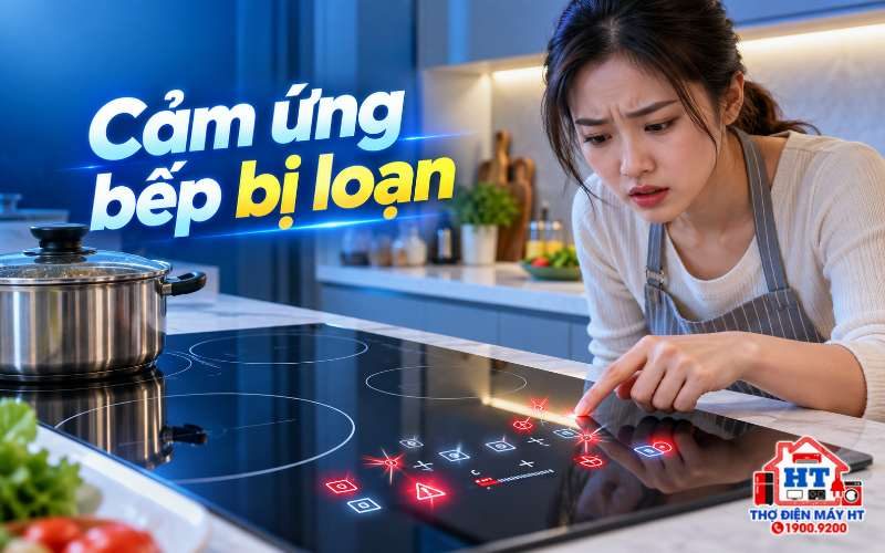 Bếp từ liệt cảm ứng, loạn phím: Nên làm gì trước?