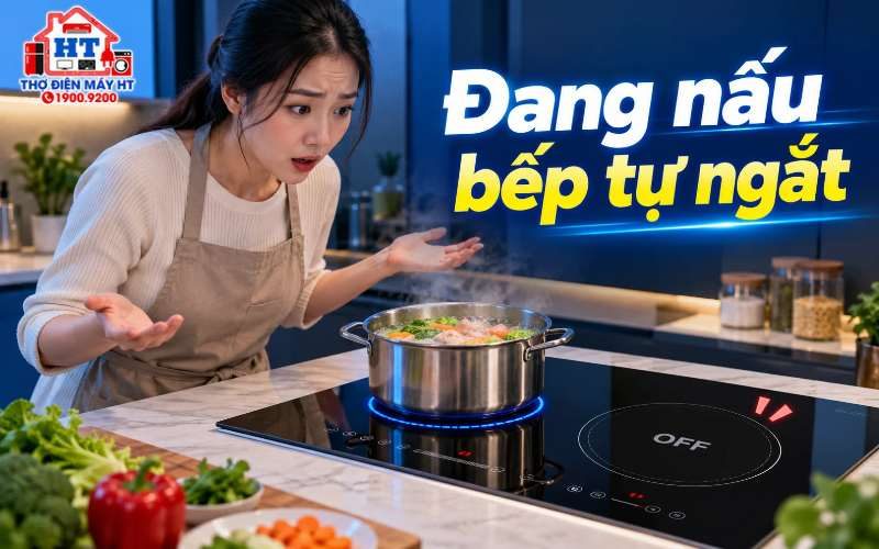 Bếp từ tự ngắt khi nấu: Nên làm gì trước khi bật lại?
