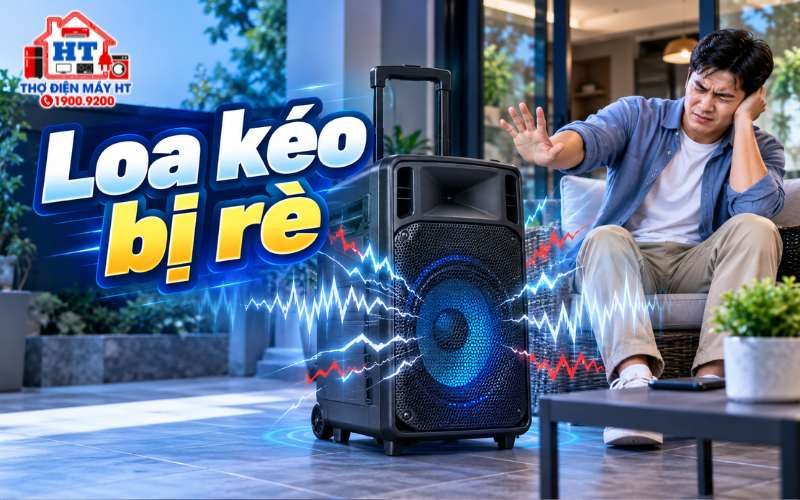 Loa kéo bị rè, méo tiếng: nên kiểm tra gì trước?