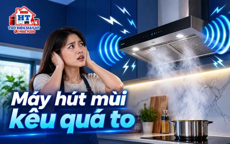 Máy hút mùi kêu to bất thường: có nên dùng tiếp?