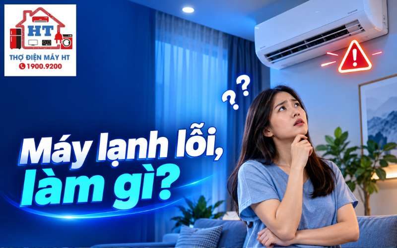 Máy lạnh bị lỗi phải làm gì? Dấu hiệu cần ngừng sử dụng