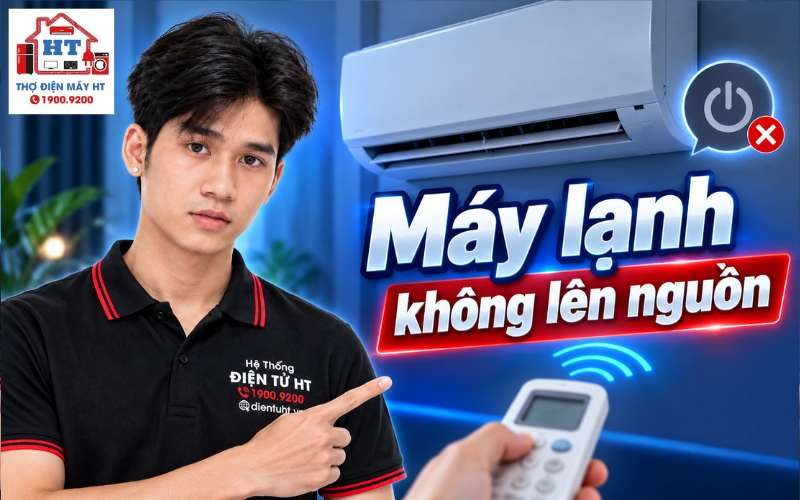 Máy lạnh không lên nguồn phải làm gì? Kiểm tra gì trước