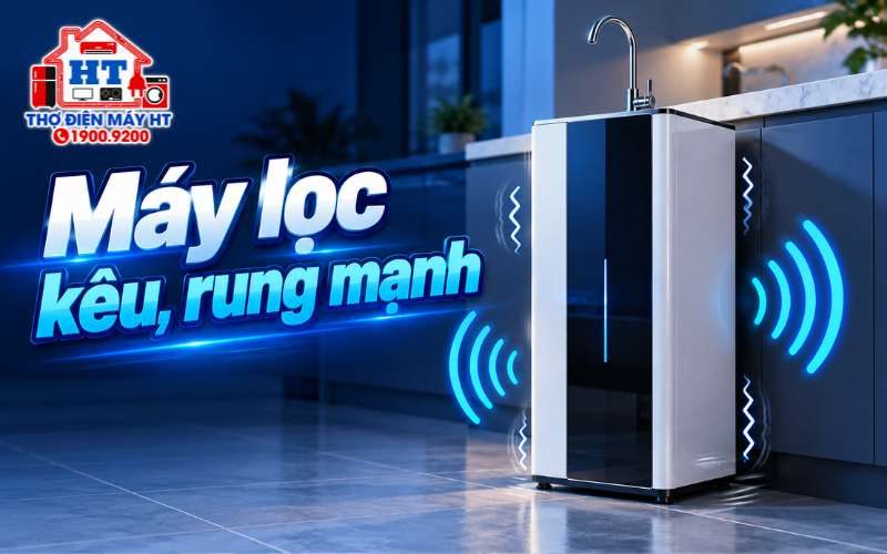 Máy lọc nước kêu to, rung mạnh: Khi nào cần kiểm tra?