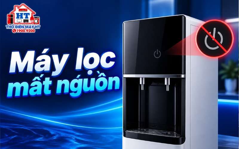 Máy lọc nước không vào điện: Xử lý an toàn thế nào?