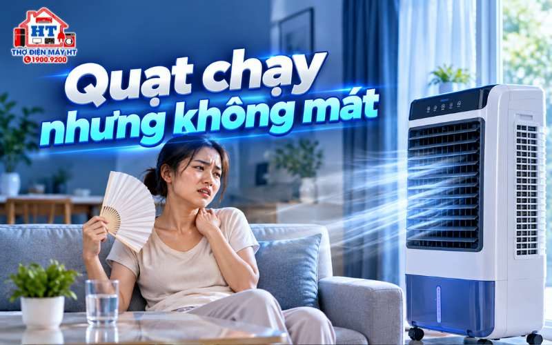 Quạt Điều Hòa Vẫn Chạy Nhưng Không Mát: Nên Làm Gì?