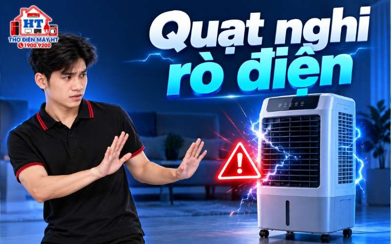 Quạt Hơi Nước Bị Rò Điện: Cần Làm Gì Ngay?