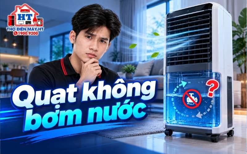 Quạt Hơi Nước Không Bơm Nước: Kiểm Tra Gì Trước?