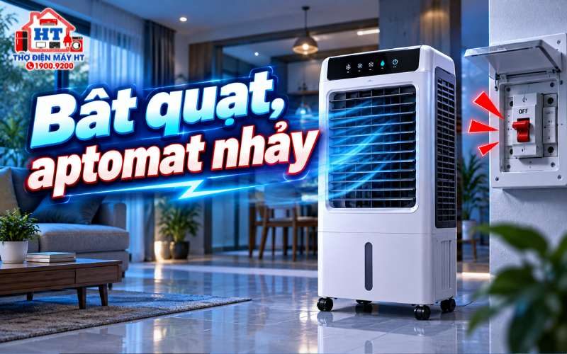 Quạt Làm Nhảy Aptomat: Có Nên Cắm Lại Không?