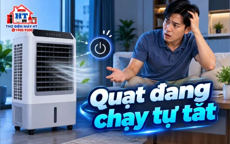 Quạt Hơi Nước Tự Tắt, Bật Tắt Liên Tục: Có Bình Thường?