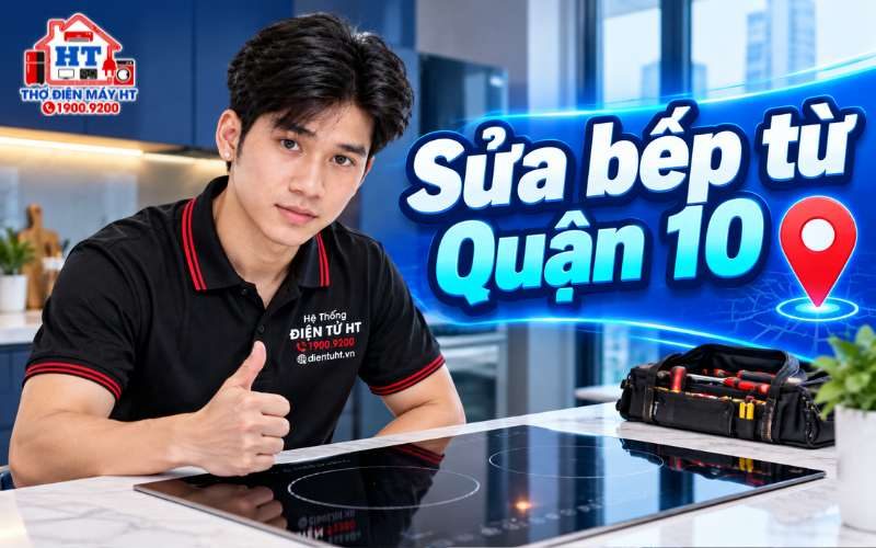 Sửa Bếp Từ Quận 10 | Hỗ Trợ Kiểm Tra, Sửa Tại Nhà