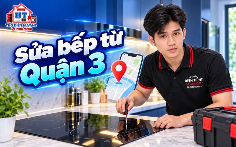 Sửa Bếp Từ Quận 3 | Hỗ Trợ Kiểm Tra, Sửa Tại Nhà
