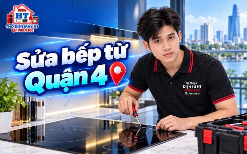 Sửa Bếp Từ Quận 4 | Hỗ Trợ Kiểm Tra, Sửa Tại Nhà