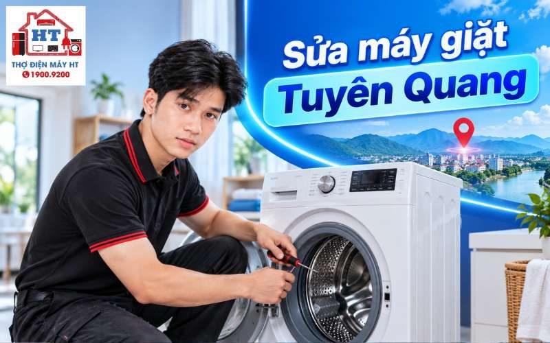Sửa máy giặt tại Tuyên Quang | Gửi yêu cầu hỗ trợ tại nhà