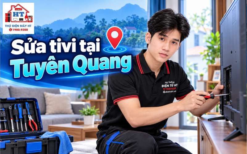 Sửa tivi Tuyên Quang, Hà Giang | Gửi yêu cầu kiểm tra - HT