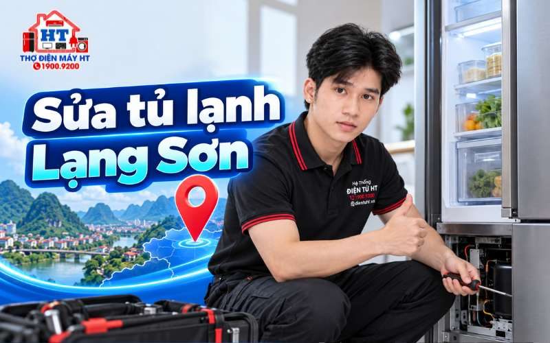 Sửa tủ lạnh tại Lạng Sơn: Tìm thợ theo khu vực