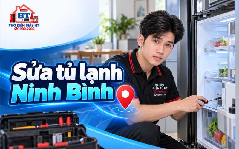 Sửa tủ lạnh tại Ninh Bình: Tìm thợ & gửi yêu cầu