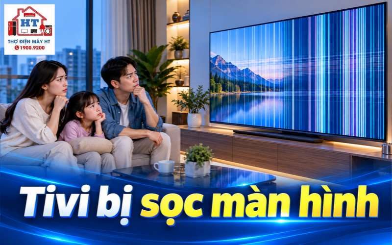Tivi bị sọc màn hình: Có nên tiếp tục dùng hay gọi thợ?