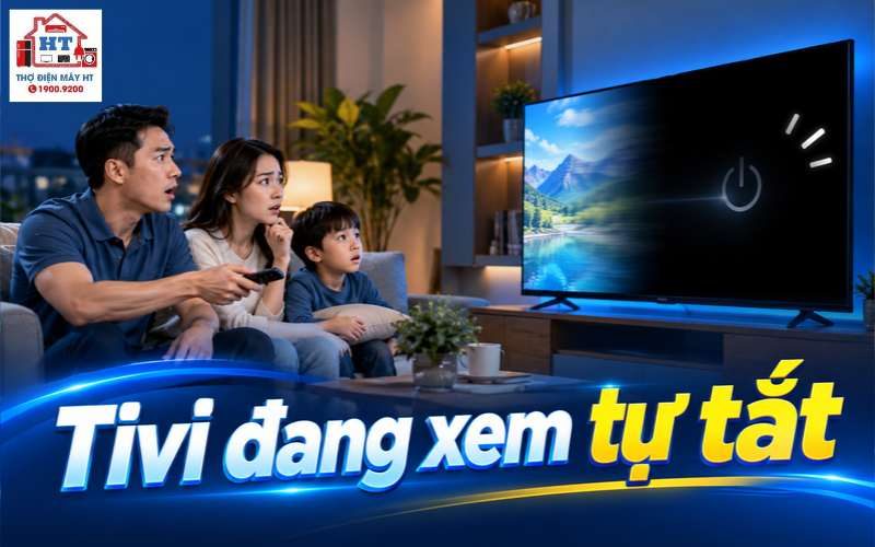 Tivi tự tắt, tự khởi động lại: Nên làm gì trước?