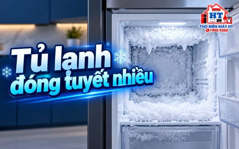 Tủ lạnh đóng tuyết: Xử lý thế nào trước khi gọi thợ?