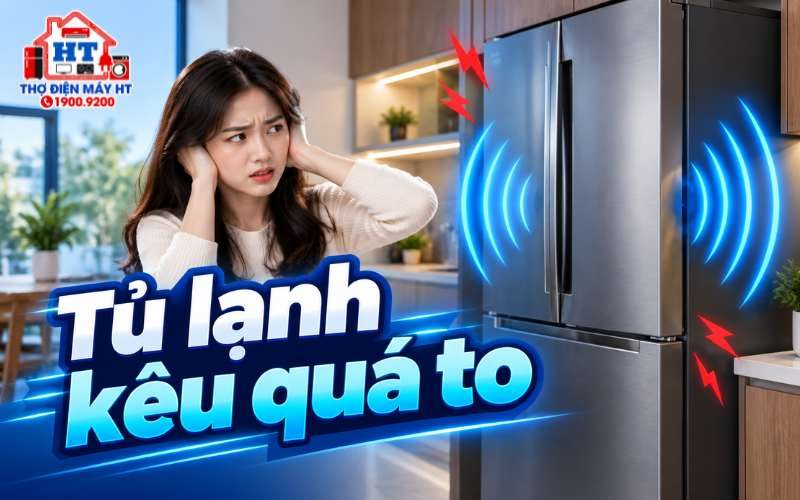 Tủ lạnh kêu to, rung bất thường: Khi nào cần xử lý?