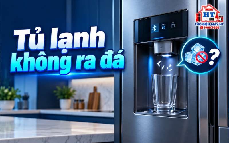 Tủ lạnh không lấy được đá ngoài: Nên làm gì?