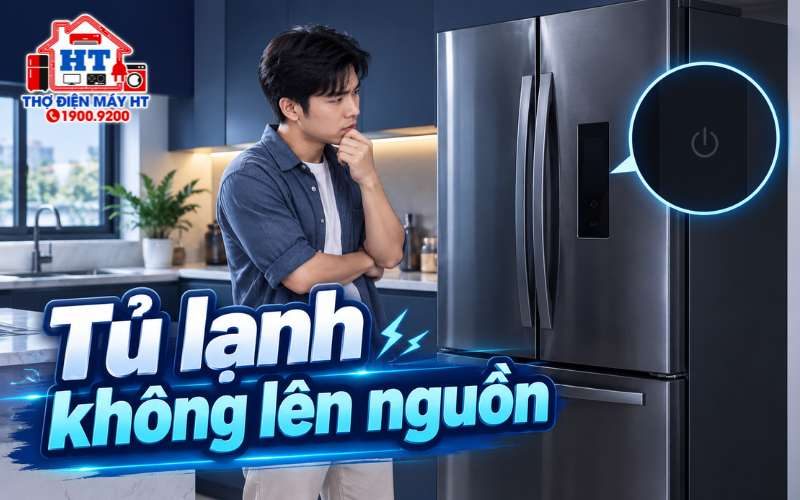 Tủ lạnh mất nguồn, không vào điện: Phải làm gì?